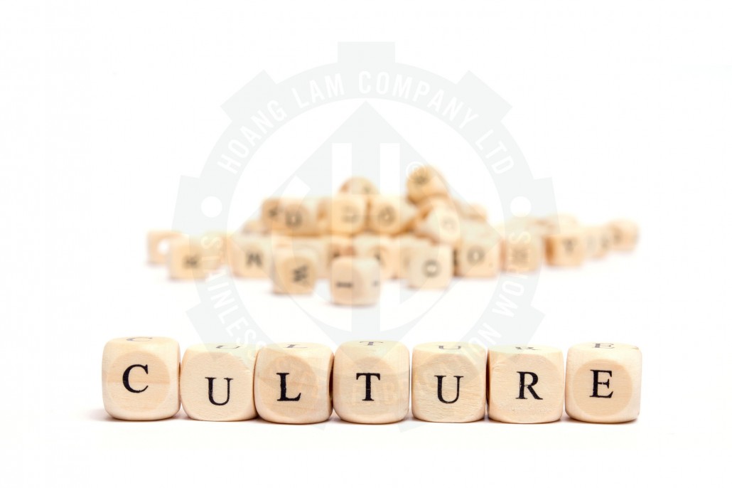 word with dice on white background- culture